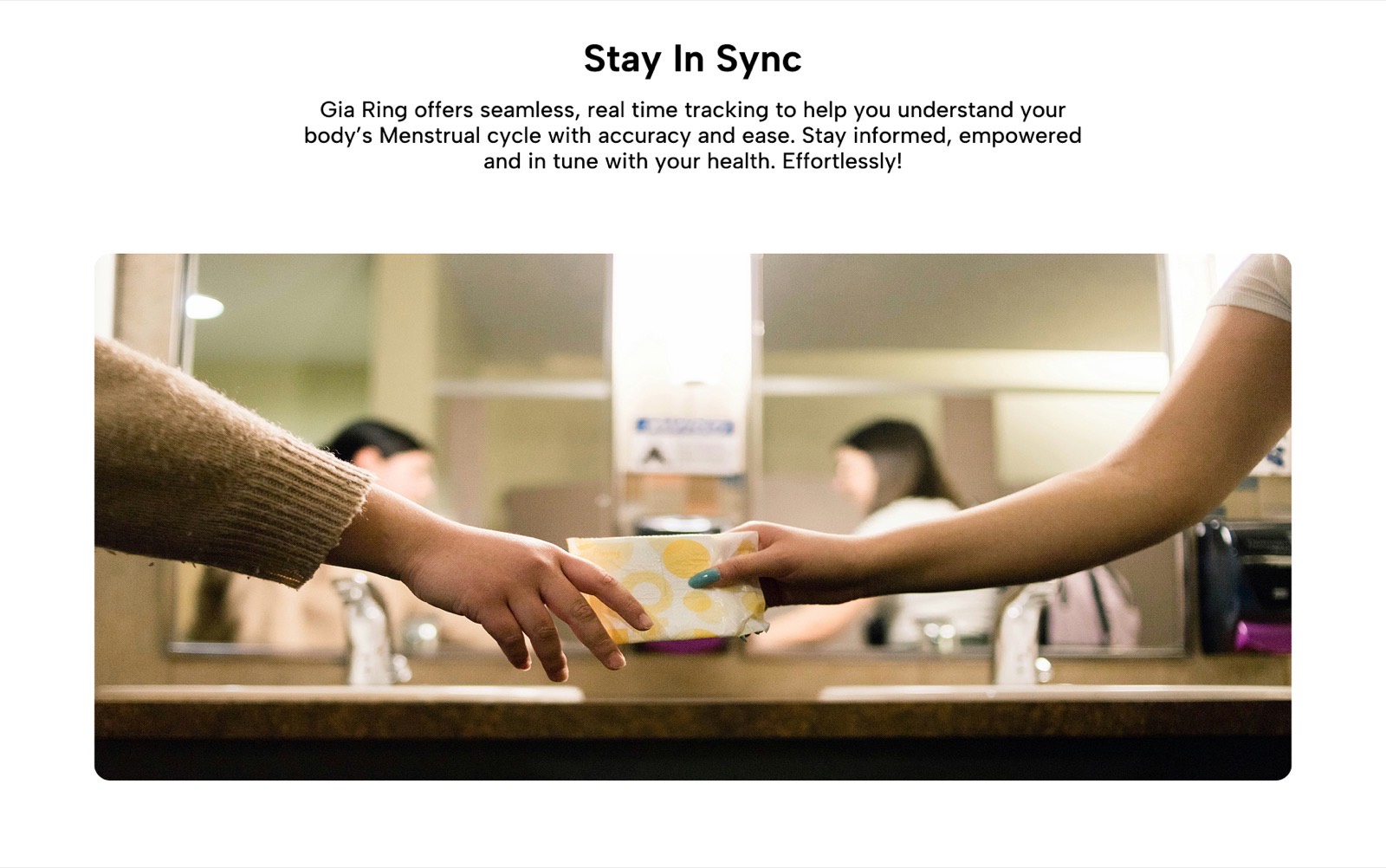 Sync with your devices